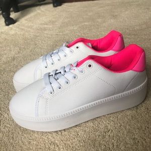 Nasty Gal platform sneakers